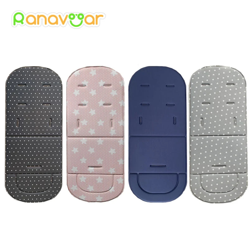 Fation Comfortable Baby Stroller Pad Four Seasons General Soft Seat Cushion Child Cart Seat Mat Kids Pushchair Cushion for 0-24M