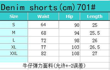 Hot Sale Summer Woman Sexy Ripped Denim Shorts High Waist Irregular Tassel Slim Shorts Jeans S-2XL Drop Shipping